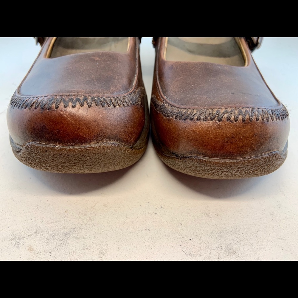 Dansko Kate Leather Mary Jane Clogs 40 9.5 10 - Picture 2 of 8